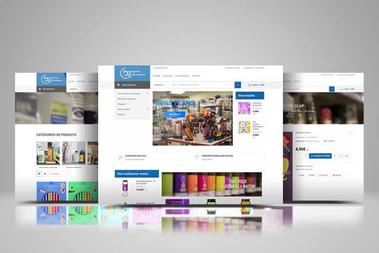 site ecommerce woocommerce droguerie