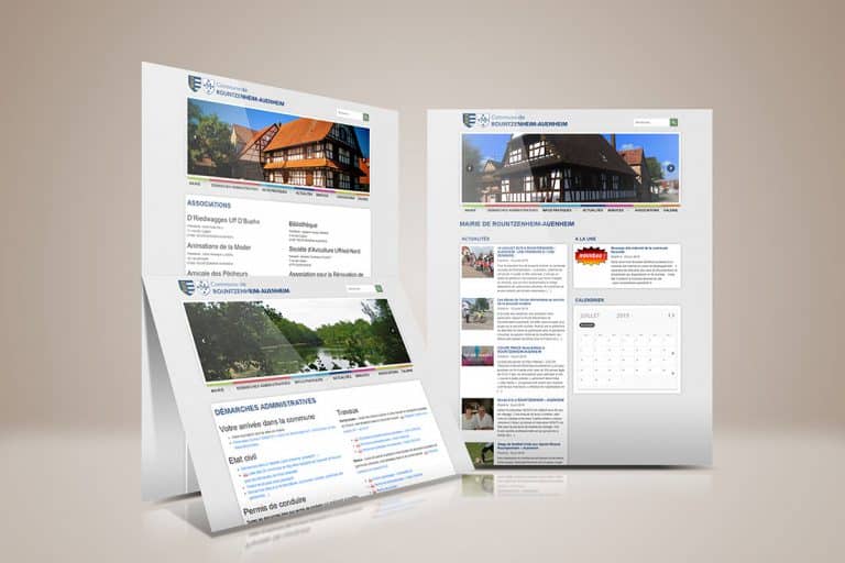 site institutionnel mairie alsace