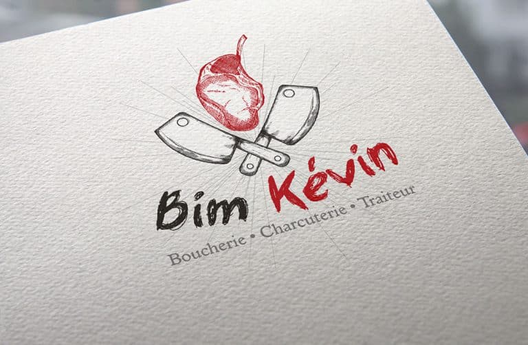 Logo charcuterie boucherie traiteur Alsace Bim Kevin