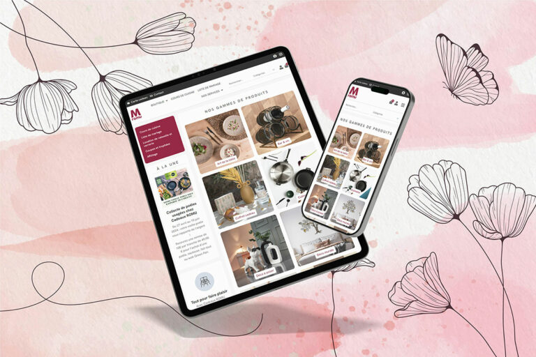 Site web e-commerce Cadeaux ROMU à Bischwiller sur tablette et smartphone