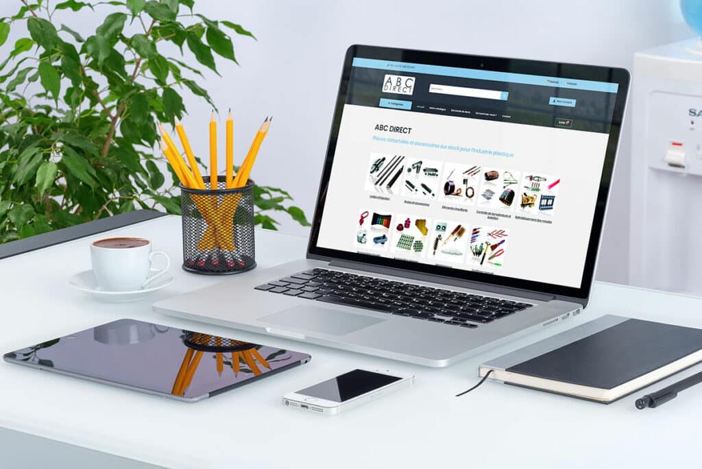 Site e-commerce professionnel ABC Direct Ostwald en Alsace