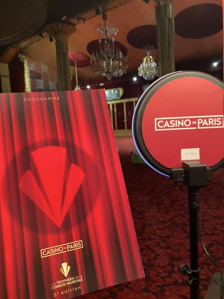 Casino de Paris, trophées de la comédie musicale 2023 programme