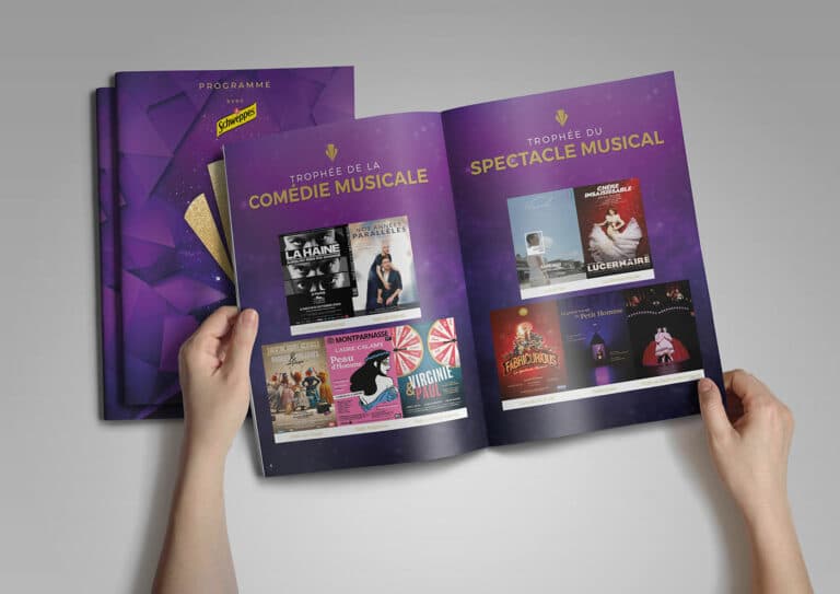 Programmes Les Trophées de la Comédie Musicale 2025, théâtre Mogador Paris