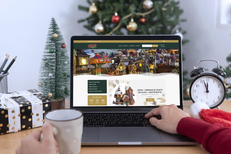 Prestaloc Christmas création de site e-commerce, vente en ligne en Alsace à Haguenau