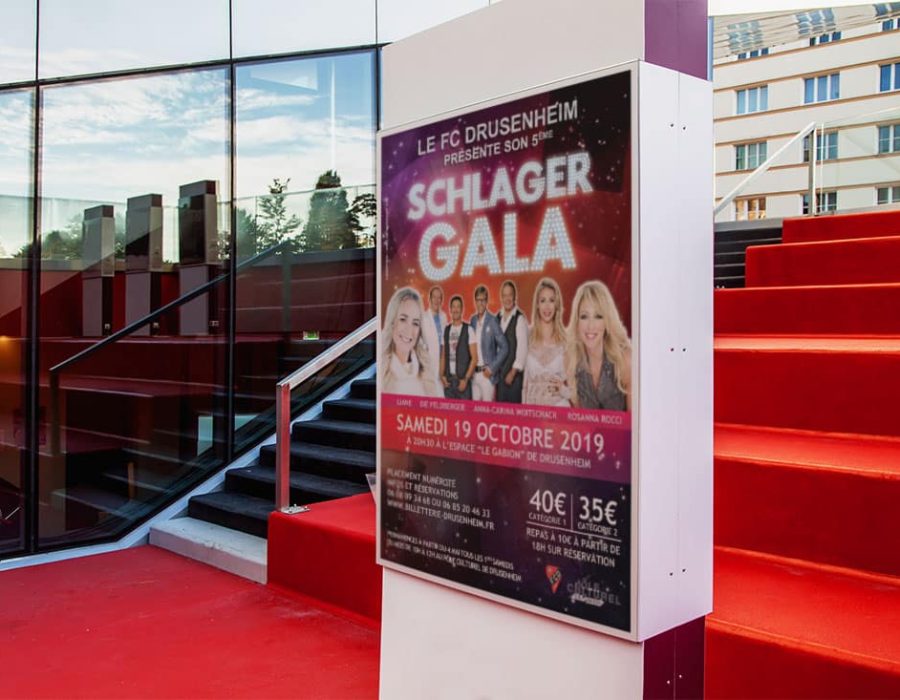 affiche-spectacle concert schlagergala