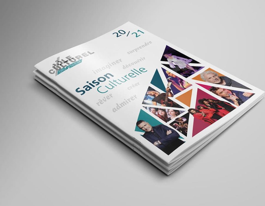 Couverture de brochure saison culturelle