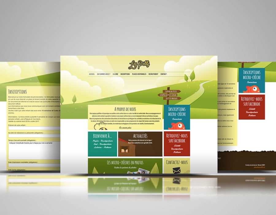 création site web micro crèche