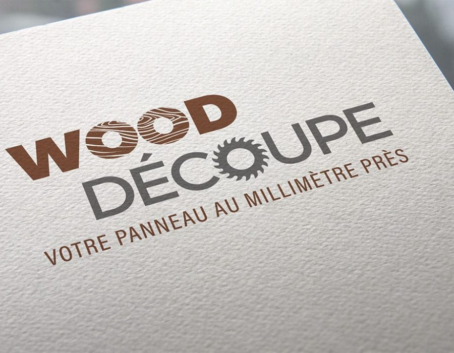 Logo menuiserie, découpe de bois, wood