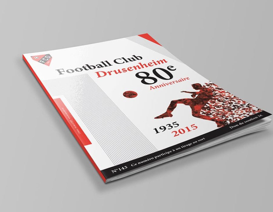magazine brochure football club