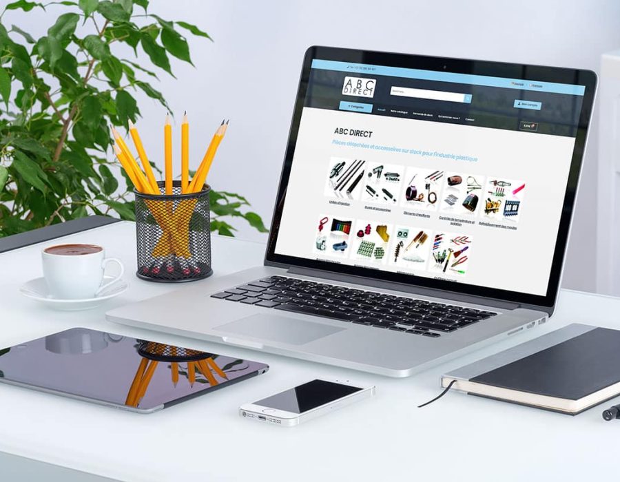 Site e-commerce professionnel ABC Direct Ostwald en Alsace