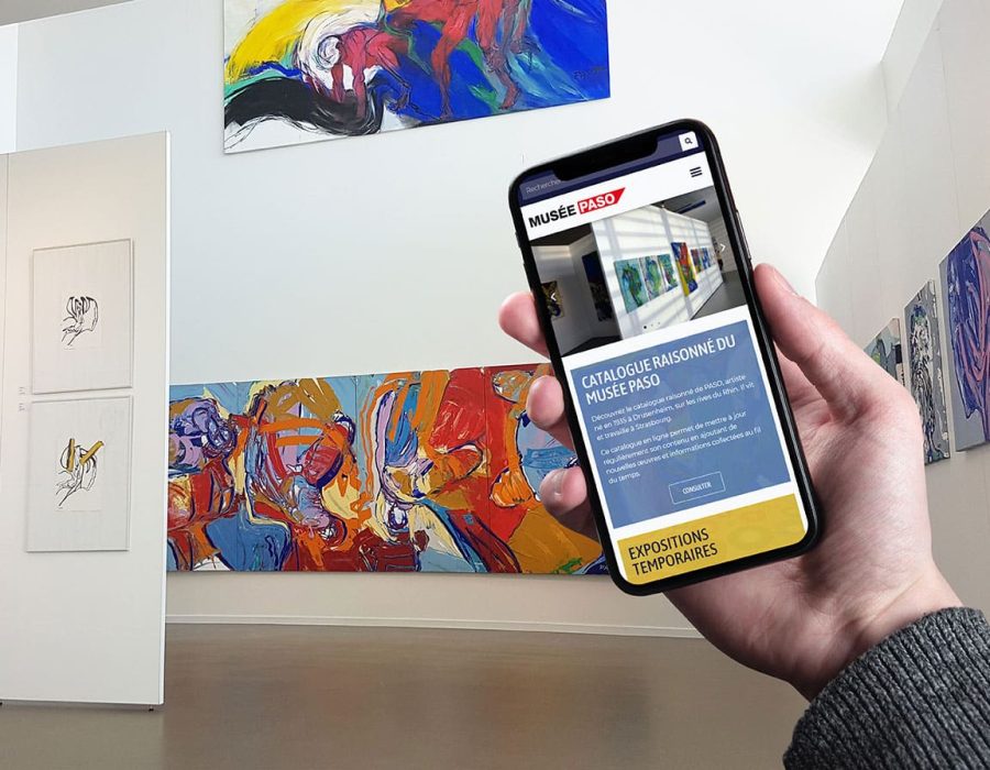 site mobile Drusenheim catalogue raisonné artiste peintre musée PASO