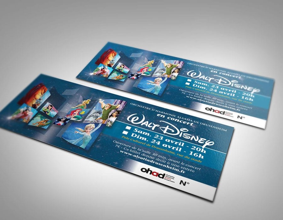 walt disney concert billets